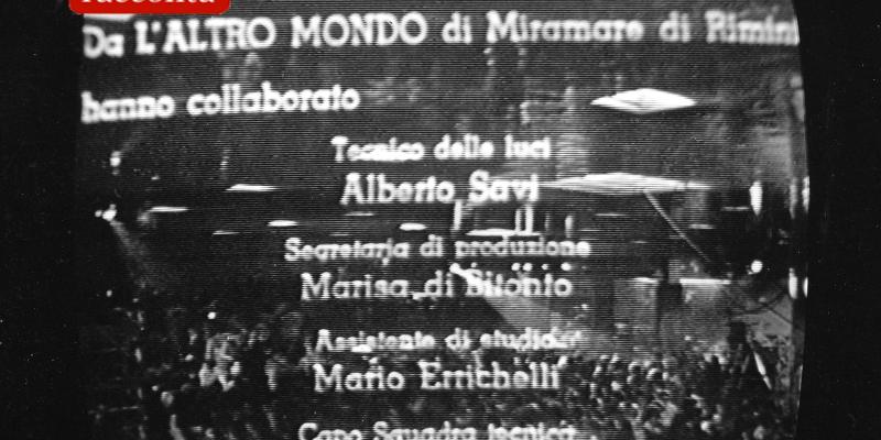 Rimini. Capodanno 1968 in Eurovisione TV dalla discoteca L'Altro Mondo (Foto D. Minghini)