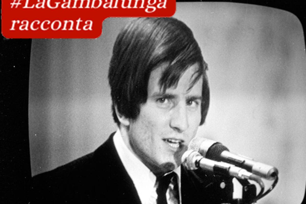 1970 Pio Trebbi sul palco del Festival di Sanremo (Foto D. Minghini)
