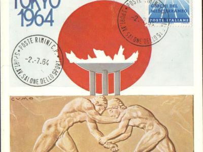 Cartolina Verso Tokyio '64
