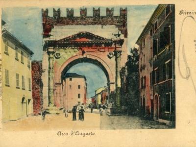 Rimini, Arco d'Augusto, prima del 1905