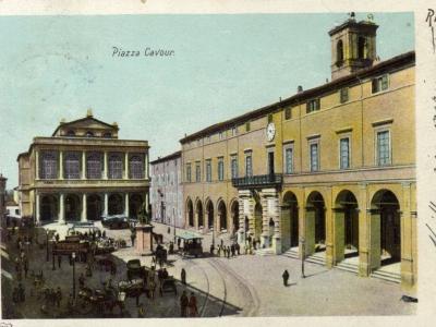 Rimini, Piazza Cavour, ca. 1902