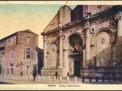 Rimini, Tempio Malatestiano, ca. 1930