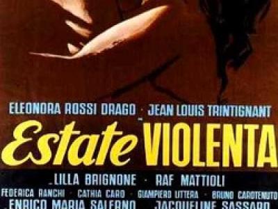 Estate violenta, film 1959, locandina