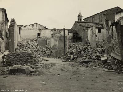 Rimini, via Garibaldi, 1944 (Foto Moretti Film, Album Maioli, 1943-1944)