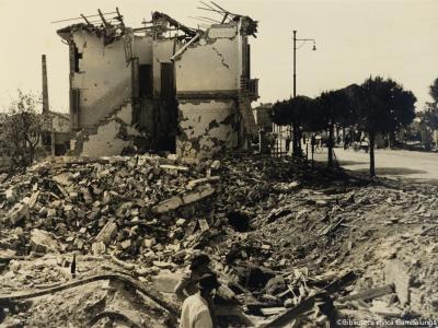 Rimini, via Emilia, 1944 (Foto Moretti Film, Album Maioli, 1943-1944)