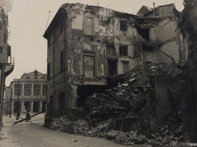 Rimini, via Gambalunga, 1944 (Foto Moretti Film, Album Maioli, 1943-1944)