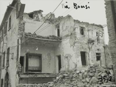 Rimini, via Bonsi, 1944 (Foto Moretti Film, album dei provini)