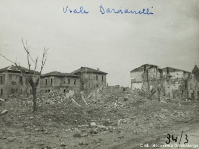 Rimini, viale Dardanelli, 1944 (Foto Moretti Film, album dei provini)