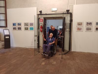 Inaugurazione della mostra Omaggio a Italo di Fabio, Galleria dell'Immagine, Rimini, 8 giugno 2022