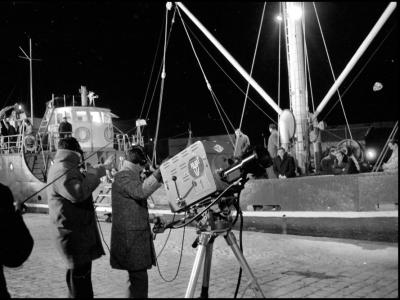 Capodanno 1969, riprese per l'Eurovisione del Porto Canale di Rimini