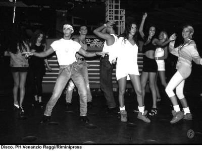Discoteca, 1998 (Archivio Raggi/Riminipress)