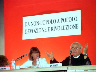 Don Oreste Benzi, Meeting, 2002 (Archivio Raggi/Riminipress)