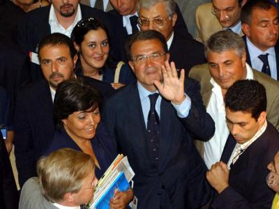 Romano Prodi, Meeting, 2002 (Archivio Raggi/Riminipress)